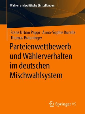 cover image of Parteienwettbewerb und Wählerverhalten im deutschen Mischwahlsystem